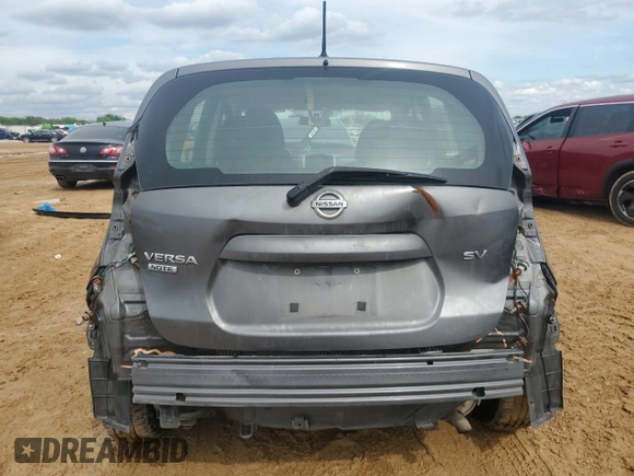 2017 Nissan Versa Note SR with VIN 3N1CE2CP5HL360496, listed as a Copart auction lot 50056115 with 139,140 mi miles and Salvage Title. Bid and sale history available at carsss.com. Image 6.