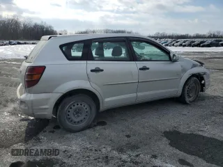 2005 Pontiac Vibe with VIN 5Y2SM63825Z445912, listed as a Copart auction lot 42600995 with 182,673 mi miles and Salvage title. Bid and sale history available at DreamBid. Image 3.