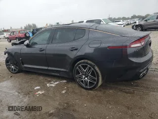 2022 Kia Stinger GT1 with VIN KNAE45LC4N6100200, listed as a Copart auction lot 46288765 with 35,873 mi miles and Non Repairable. Bid and sale history available at DreamBid. Image 2.