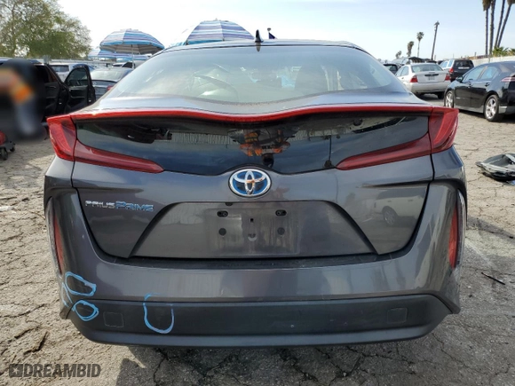 2019 Toyota Prius Prime Plus with VIN JTDKARFP7K3110589, listed as a Copart auction lot 45046995 with NaN miles and Salvage Title. Bid and sale history available at carsss.com. Image 6.