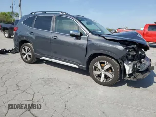 2020 Subaru Forester Touring with VIN JF2SKAXC4LH401275, listed as a Copart auction lot 52614145 with 77,530 mi miles and Salvage Title. Bid and sale history available at carsss.com. Image 4.