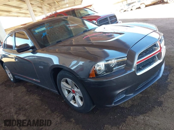 2014 Dodge Charger SE with VIN 2C3CDXBG5EH191748, listed as a IAAI auction lot 41882271 with 140,952 mi miles. Bid and sale history available at carsss.com. Image 1.