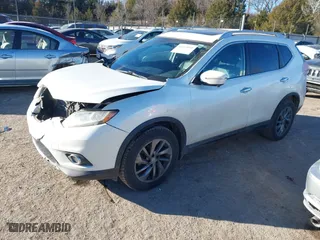 2015 Nissan Rogue SL with VIN 5N1AT2MV5FC853557, listed as a IAAI auction lot 41414010 with 175,087 mi miles. Bid and sale history available at carsss.com. Image 17.
