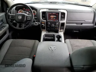2018 Ram 1500 Big Horn with VIN 3C6RR6LT6JG151726, listed as a Copart auction lot 45282325 with 107,362 mi miles and Salvage title. Bid and sale history available at DreamBid. Image 8.