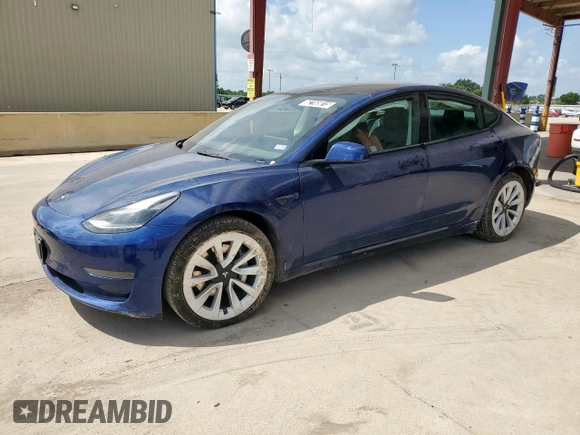 2023 Tesla Model 3 z VIN 5YJ3E1EA5PF449675, wystawiony jako Copart lot #62165015 z przebiegiem 119 704 mil mil oraz Czysty tytuł • Clean title. Historia ofert i sprzedaży dostępna na DreamBid. Obrazek 1.