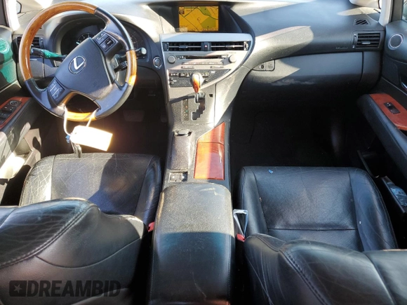 2010 Lexus RX with VIN 2T2BK1BA3AC045466, listed as a Copart auction lot 88991395 with 254,941 mi miles and Salvage Title. Bid and sale history available at carsss.com. Image 8.