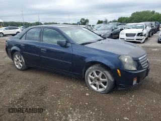 2005 Cadillac CTS with VIN 1G6DP567950105421, listed as a Copart auction lot 56510004 with 184,986 mi miles and Clean Title. Bid and sale history available at carsss.com. Image 4.