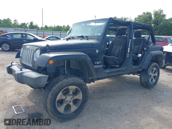 2016 Jeep Wrangler Unlimited Sahara with VIN 1C4BJWEG8GL333876, listed as a IAAI auction lot 42314351 with 163,889 mi miles and . Bid and sale history available at DreamBid. Image 2.