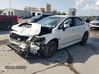 2018 Subaru WRX with VIN JF1VA1A62J9805755, listed as a Copart auction lot 61068055 with Not provided miles and Salvage title. Bid and sale history available at DreamBid. Image 1.