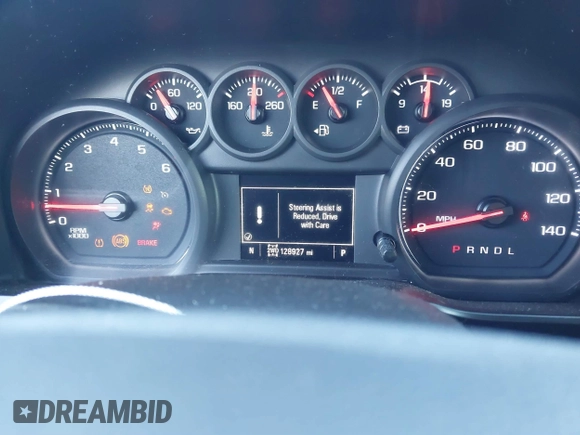 2020 Chevrolet Silverado 1500 Custom Trail Boss with VIN 3GCPYCEF7LG435281, listed as a IAAI auction lot 41755690 with 128,927 mi miles and . Bid and sale history available at DreamBid. Image 7.