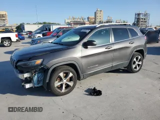 2019 Jeep Cherokee Limited with VIN 1C4PJLDB2KD387302, listed as a Copart auction lot 52302875 with 109,086 mi miles and Salvage Title. Bid and sale history available at DreamBid. Image 1.