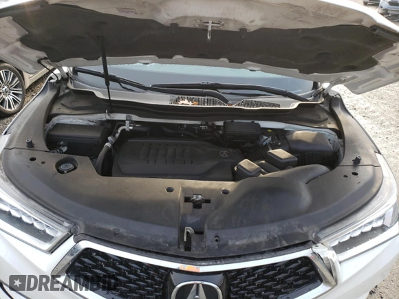 2017 Acura MDX w/Advance Pkg with VIN 5FRYD4H88HB036409, listed as a Copart auction lot 69837222 with 71,306 mi miles. Bid and sale history available at carsss.com. Image 12.
