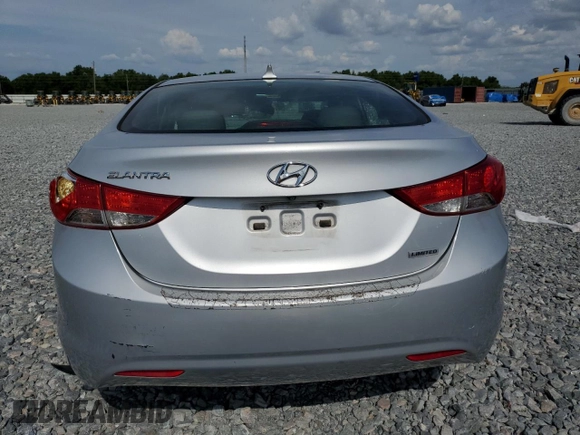 2013 Hyundai Elantra Limited с VIN 5NPDH4AE5DH397208, выставлен на аукционе Copart как лот 56120185 с пробегом 189 466 миль миль и Списание • Salvage title. История ставок и продаж доступна на DreamBid. Изображение 6.