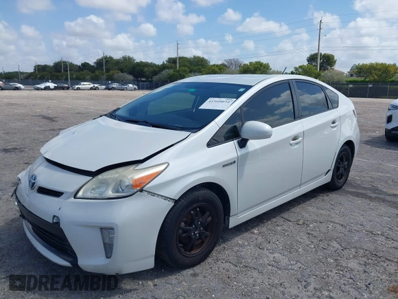 2015 Toyota Prius Four with VIN JTDKN3DU0F0479215, listed as a IAAI auction lot 41949034 with 173,028 mi miles. Bid and sale history available at carsss.com. Image 2.