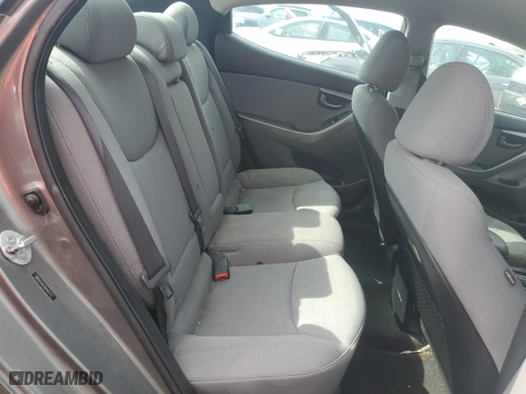 2013 Hyundai Elantra GLS PZEV with VIN 5NPDH4AE3DH443733, listed as a Copart auction lot 50496005 with 135,114 mi miles and Salvage Title. Bid and sale history available at carsss.com. Image 10.