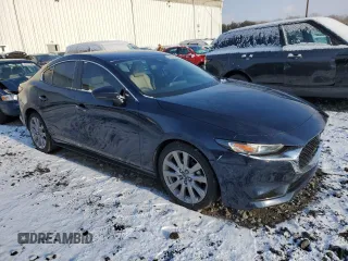 2019 Mazda 3 w/Select with VIN JM1BPACL2K1112568, listed as a Copart auction lot 88020335 with 53,446 mi miles and Salvage Title. Bid and sale history available at carsss.com. Image 4.