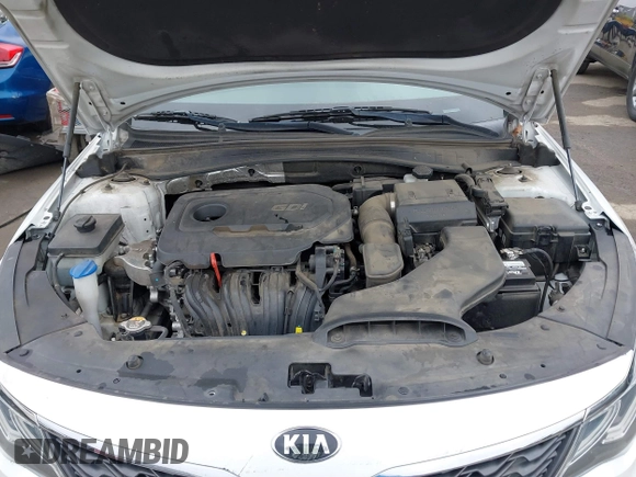 2019 Kia Optima LX with VIN 5XXGT4L36KG371801, listed as a IAAI auction lot 41885607 with 150,043 mi miles. Bid and sale history available at carsss.com. Image 10.