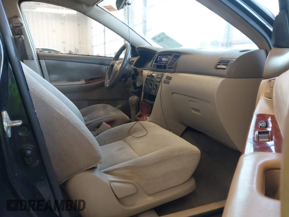 2003 Toyota Corolla CE with VIN 1NXBR38E33Z066146, listed as a IAAI auction lot 41775459 with 280,794 mi miles and . Bid and sale history available at DreamBid. Image 5.