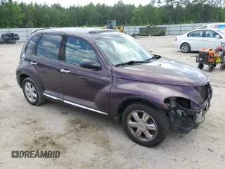 2004 Chrysler PT Cruiser Touring with VIN 3C4FY58B14T208726, listed as a Copart auction lot 54613275 with 157,250 mi miles and Salvage title. Bid and sale history available at DreamBid. Image 4.