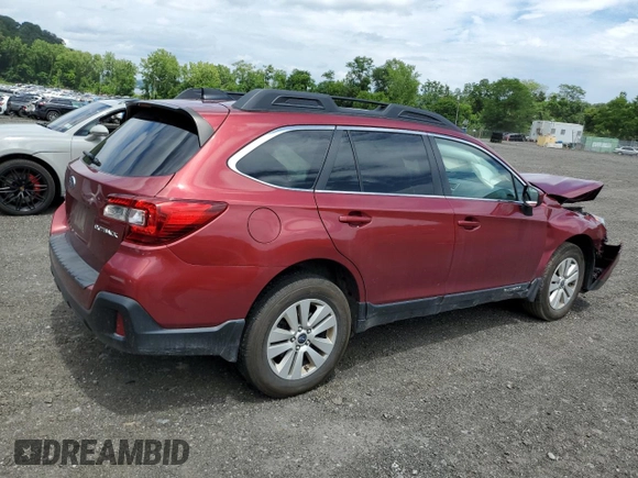 2019 Subaru Outback Premium with VIN 4S4BSAFC4K3311003, listed as a Copart auction lot 63930335 with 104,361 mi miles and Salvage title. Bid and sale history available at DreamBid. Image 3.