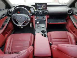 2021 Lexus IS 350 F Sport with VIN JTHGZ1B22M5048535, listed as a Copart auction lot 53753575 with 40,715 mi miles and Salvage title. Bid and sale history available at DreamBid. Image 8.