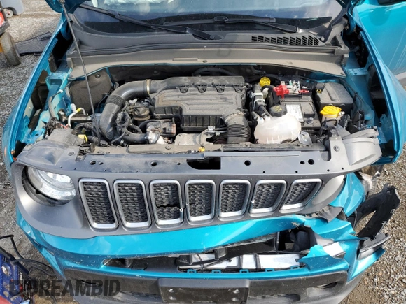 2022 Jeep Renegade Limited z VIN ZACNJDD14NPN95513, wystawiony jako Copart lot #67209794 z przebiegiem 12 448 mil mil oraz Szkoda całkowita • Salvage title. Historia ofert i sprzedaży dostępna na DreamBid. Obrazek 12.