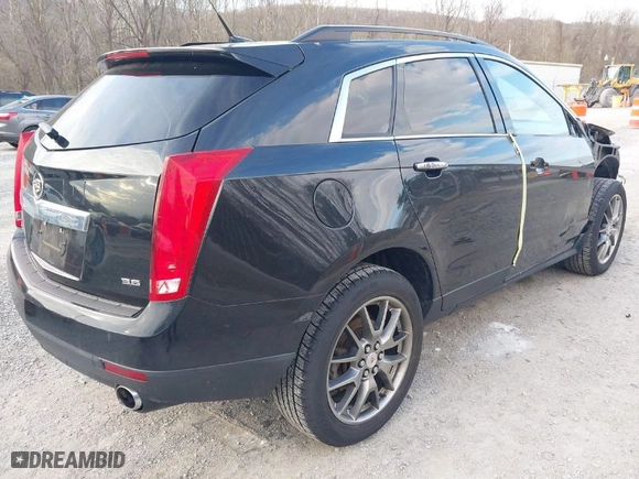 2012 Cadillac SRX with VIN 3GYFNGE36CS526423, listed as a IAAI auction lot 41876510 with 107,574 mi miles. Bid and sale history available at carsss.com. Image 4.