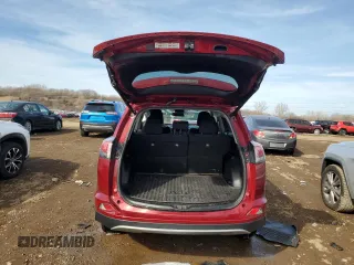 2018 Toyota RAV4 XLE with VIN 2T3RFREV0JW725903, listed as a Copart auction lot 48519955 with 55,056 mi miles and Salvage Title. Bid and sale history available at DreamBid. Image 6.