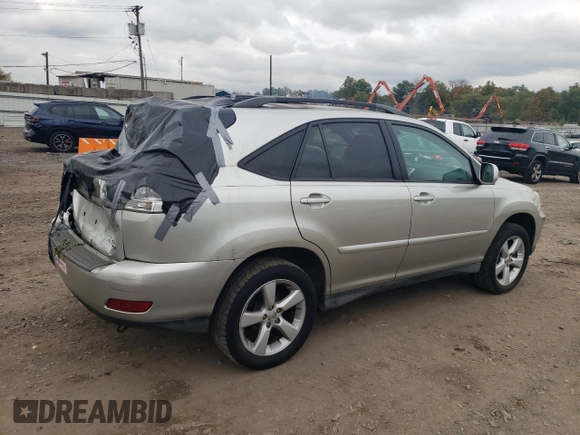 2005 Lexus RX 330 with VIN 2T2HA31U95C070706, listed as a Copart auction lot 73691684 with 176,916 mi miles and Salvage Title. Bid and sale history available at carsss.com. Image 3.