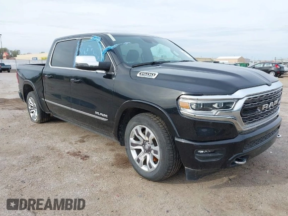 2023 Ram 1500 Limited with VIN 1C6SRFHT2PN541975, listed as a IAAI auction lot 41930788 with Not provided miles and . Bid and sale history available at DreamBid. Image 1.