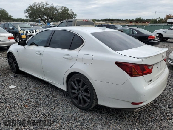 2015 Lexus GS 350 with VIN JTHBE1BL2FA012885, listed as a Copart auction lot 81945913 with 106,858 mi miles. Bid and sale history available at carsss.com. Image 2.