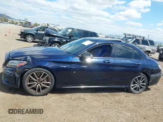 2020 Mercedes-Benz C 43 AMG with VIN 55SWF6EB2LU330233, listed as a IAAI auction lot 42045987 with 84,549 mi miles and . Bid and sale history available at carsss.com. Image 14.