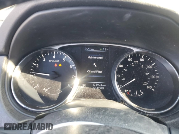 2015 Nissan Rogue SL with VIN 5N1AT2MT6FC826513, listed as a Copart auction lot 49282375 with 178,994 mi miles and Salvage Title. Bid and sale history available at carsss.com. Image 9.