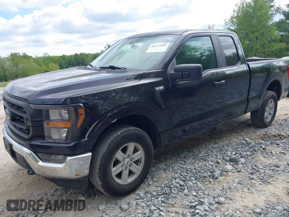 2023 Ford F-150 XL with VIN 1FTEX1EP8PKD51248, listed as a IAAI auction lot 42237097 with 90,886 mi miles and . Bid and sale history available at DreamBid. Image 18.