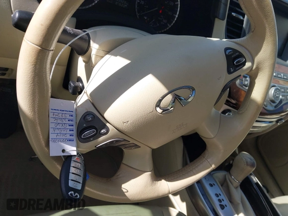 2014 Infiniti QX60 with VIN 5N1AL0MNXEC553824, listed as a IAAI auction lot 41995826 with 153,923 mi miles and . Bid and sale history available at DreamBid. Image 11.