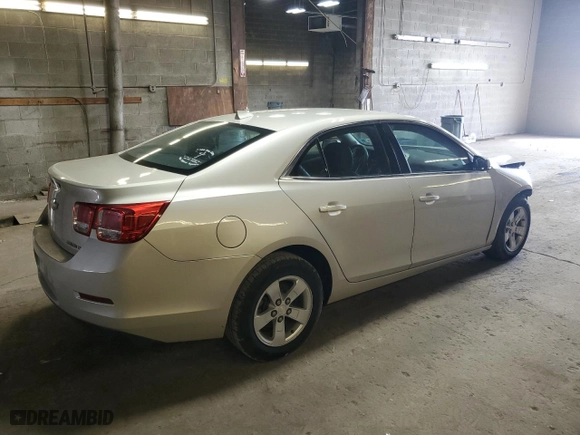 2014 Chevrolet Malibu LT with VIN 1G11C5SL1EF297521, listed as a Copart auction lot 52518805 with 128,923 mi miles and Salvage Title. Bid and sale history available at carsss.com. Image 3.