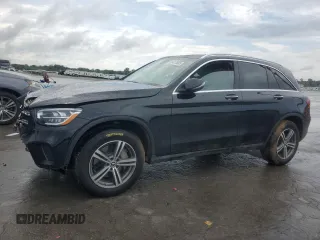 2020 Mercedes-Benz GLC 300 with VIN WDC0G8DB6LF726012, listed as a Copart auction lot 61417835 with 37,688 mi miles and Salvage title. Bid and sale history available at DreamBid. Image 1.