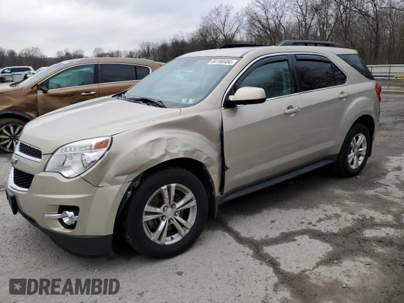 2012 Chevrolet Equinox LT w/2LT with VIN 2GNFLNE54C6257510, listed as a Copart auction lot 84190484 with 135,689 mi miles and Salvage Title. Bid and sale history available at carsss.com. Image 1.