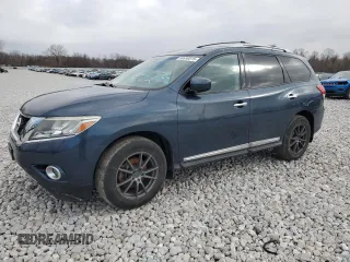 2013 Nissan Pathfinder SL with VIN 5N1AR2MM7DC681647, listed as a Copart auction lot 50636515 with 105,873 mi miles and Clean Title. Bid and sale history available at carsss.com. Image 1.