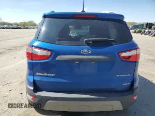2019 Ford EcoSport Titanium with VIN MAJ6S3KL3KC254628, listed as a Copart auction lot 52992875 with 41,057 mi miles and Salvage Title. Bid and sale history available at DreamBid. Image 6.