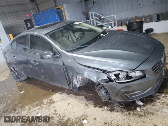2016 Volvo S60 T5 Premier with VIN YV1612TK1G2410976, listed as a Copart auction lot 44212435 with 0 mi miles and Salvage Title. Bid and sale history available at carsss.com. Image 4.