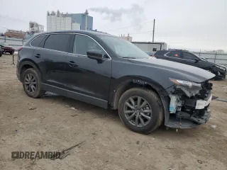2021 Mazda CX-9 Touring with VIN JM3TCBCYXM0500312, listed as a Copart auction lot 85600684 with 54,561 mi miles and Salvage Title. Bid and sale history available at carsss.com. Image 4.