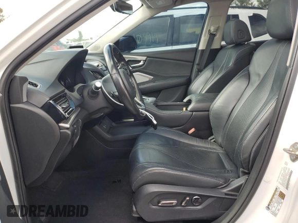 2020 Acura RDX w/Technology Pkg with VIN 5J8TC1H51LL010616, listed as a Copart auction lot 59505954 with 28,268 mi miles and Salvage Title. Bid and sale history available at carsss.com. Image 7.