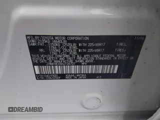 2017 Toyota RAV4 LE с VIN JTMBFREVXHJ126727, выставлен на аукционе IAAI как лот 42587210 с пробегом 111 739 миль миль и . История ставок и продаж доступна на DreamBid. Изображение 9.