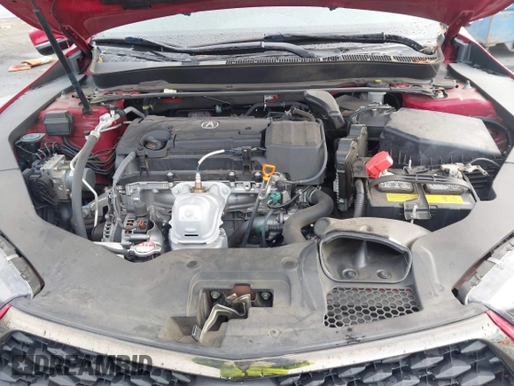 2019 Acura TLX w/A-Spec Pkg with VIN 19UUB1F60KA003573, listed as a IAAI auction lot 41578850 with 48,055 mi miles. Bid and sale history available at carsss.com. Image 10.