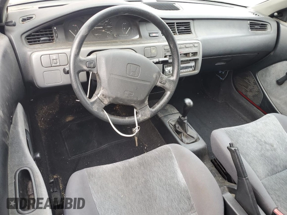 1993 Honda Civic CX with VIN 2HGEH2356PH500947, listed as a Copart auction lot 89210475 with 185,046 mi miles and Clean Title. Bid and sale history available at DreamBid. Image 8.