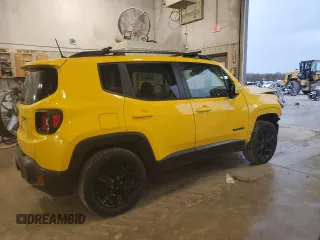 2018 Jeep Renegade Altitude with VIN ZACCJBBH2JPG69665, listed as a Copart auction lot 79232424 with 116,247 mi miles and Salvage title. Bid and sale history available at DreamBid. Image 3.