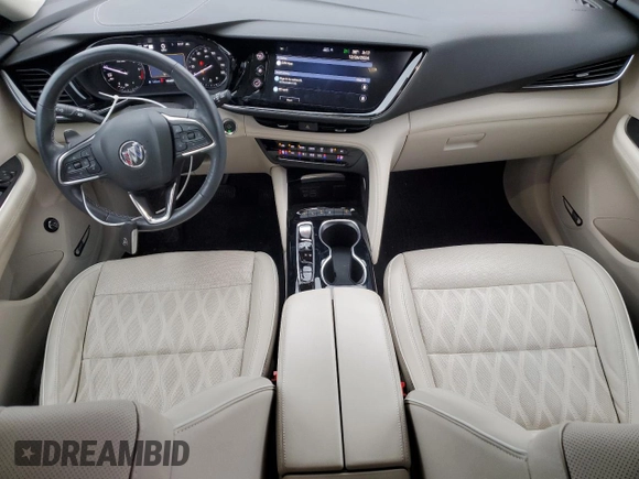 2021 Buick Envision Avenir with VIN LRBFZSR42MD091402, listed as a Copart auction lot 86379404 with 50,489 mi miles and Salvage Title. Bid and sale history available at carsss.com. Image 8.
