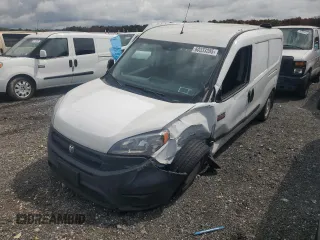2018 Ram ProMaster City Cargo Tradesman z VIN ZFBERFABXJ6J60760, wystawiony jako Copart lot #60333285 z przebiegiem 162 547 mil mil oraz Szkoda całkowita • Salvage title. Historia ofert i sprzedaży dostępna na DreamBid. Obrazek 1.