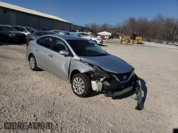 2017 Nissan Sentra SV with VIN 3N1AB7APXHY348508, listed as a Copart auction lot 48877575 with 161,828 mi miles and Salvage Title. Bid and sale history available at carsss.com. Image 10.